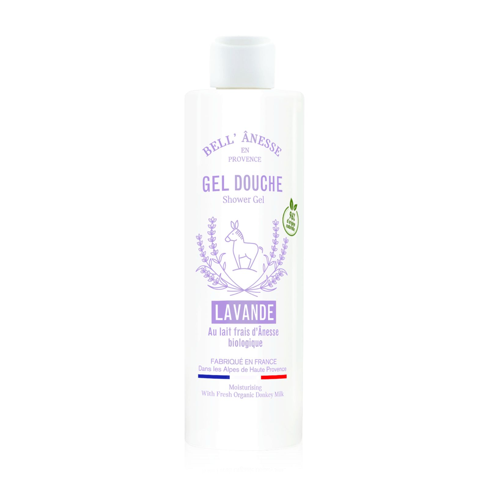 GEL DOUCHE AU LAIT D ÂNESSE BIO LAVANDE