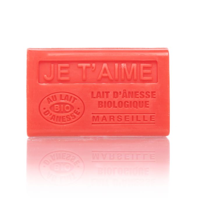 SAVON LAIT D'ÂNESSE - JE T'AIME 60g