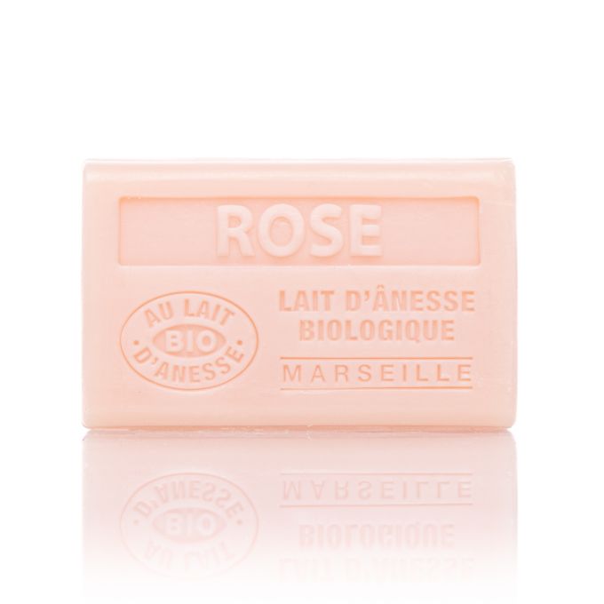 SAVON LAIT D'ÂNESSE - ROSE 60g