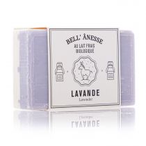 SAVON DOUBLE FACE 125G LAVANDE ET LAIT D'ANESSE BIO GOMMANT