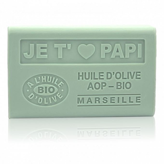 SAVON JE T'AIME PAPI HUILE D'OLIVE 125GR