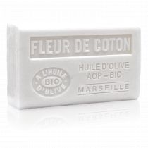 SAVON FLEUR DE COTON HUILE D'OLIVE BIO 125GR