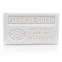 SAVON FLEUR DE COTON HUILE D'OLIVE BIO 125GR