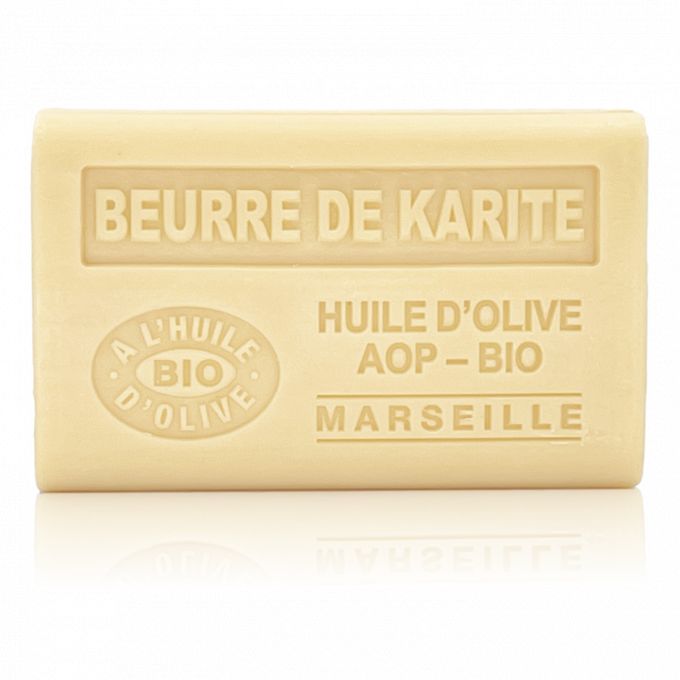 SAVON BEURRE DE KARITE HUILE D'OLIVE BIO 125GR