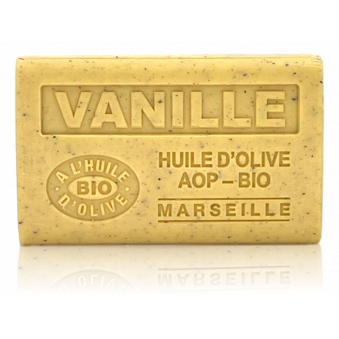 SAVON VANILLE HUILE D'OLIVE BIO 125GR