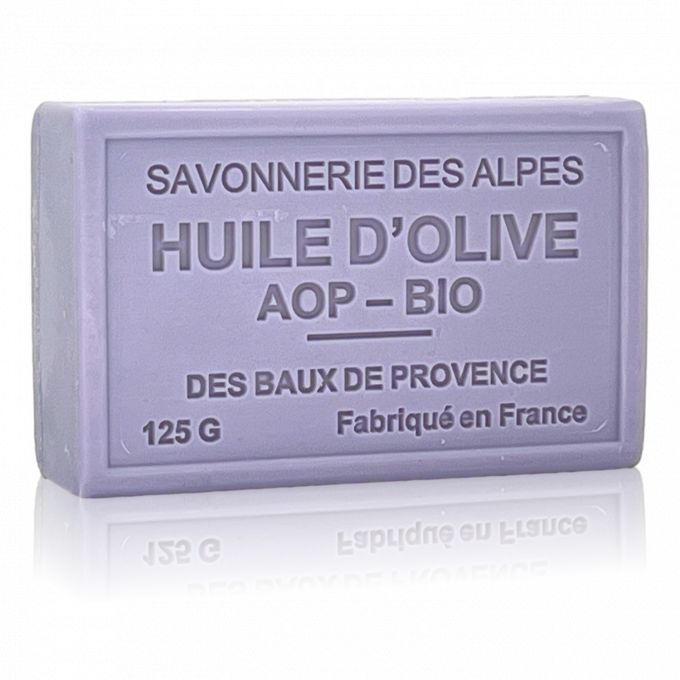 SAVON À L'HUILE D'OLIVE BIO LAVANDE MIEL 