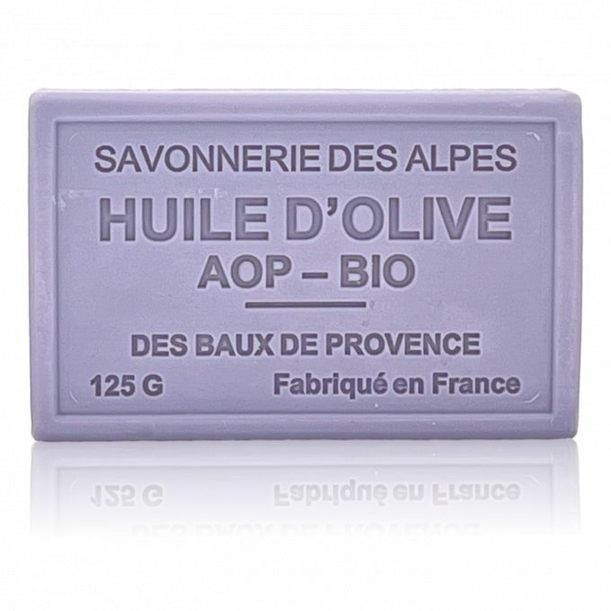 SAVON À L'HUILE D'OLIVE BIO LAVANDE MIEL 