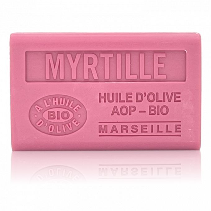 SAVON MYRTILLE HUILE D'OLIVE BIO 125GR