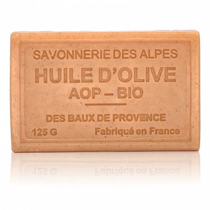 SAVON ABRICOT EXFOLIANT HUILE D'OLIVE BIO 125GR