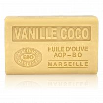 SAVON VANILLE CACAO HUILE D'OLIVE BIO 125G