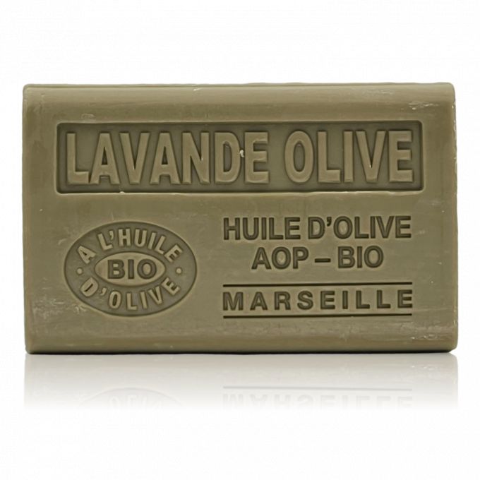 SAVON LAVANDE OLIVE HUILE D'OLIVE BIO 125G