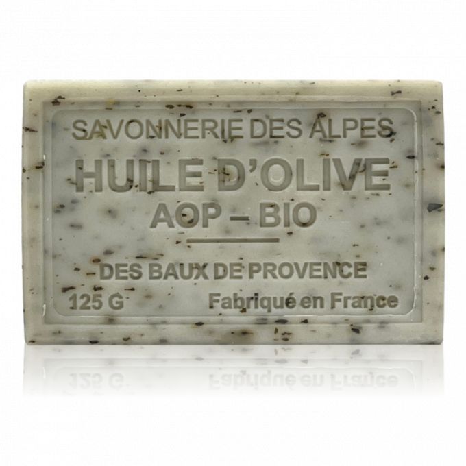 SAVON ROMARIN EXFOLIANT HUILE D'OLIVE BIO 125GR