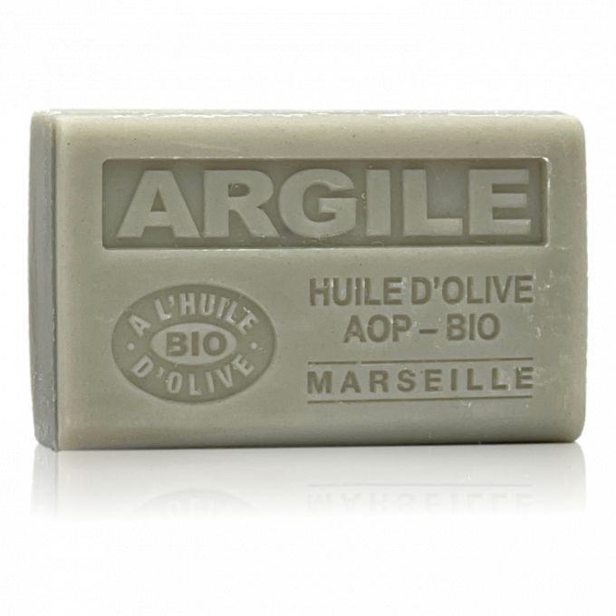 SAVON ARGILE VERTE HUILE D'OLIVE 125GR