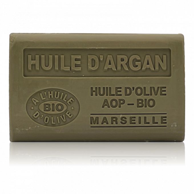 SAVON HUILE D'ARGAN HUILE D'OLIVE 125GR