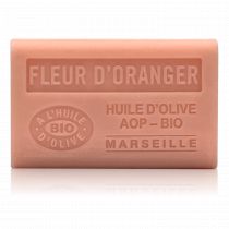 SAVON FLEUR D'ORANGER HUILE D'OLIVE BIO 125GR