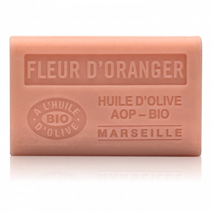 SAVON FLEUR D'ORANGER HUILE D'OLIVE BIO 125GR