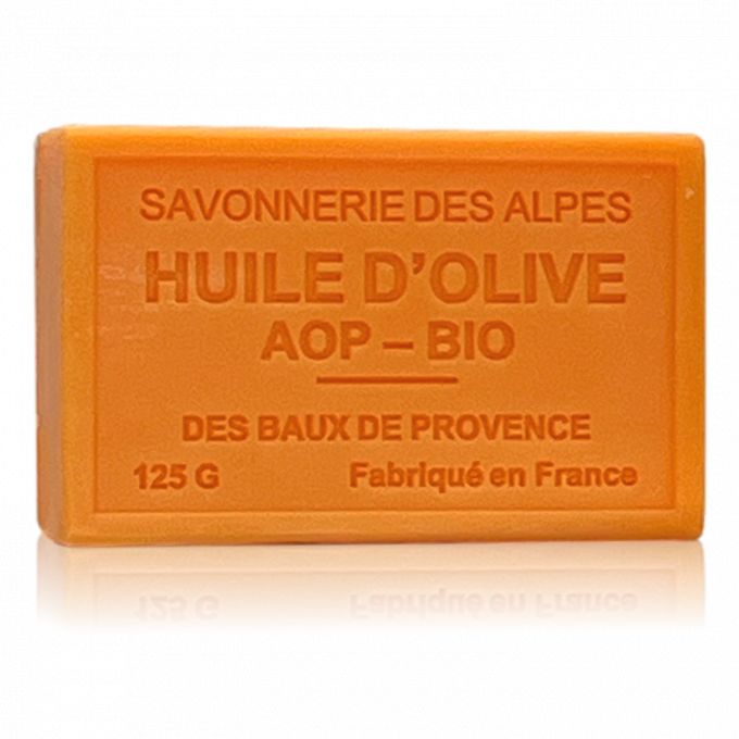 SAVON ORANGE HUILE D'OLIVE BIO 125GR