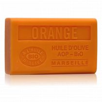 SAVON ORANGE HUILE D'OLIVE BIO 125GR