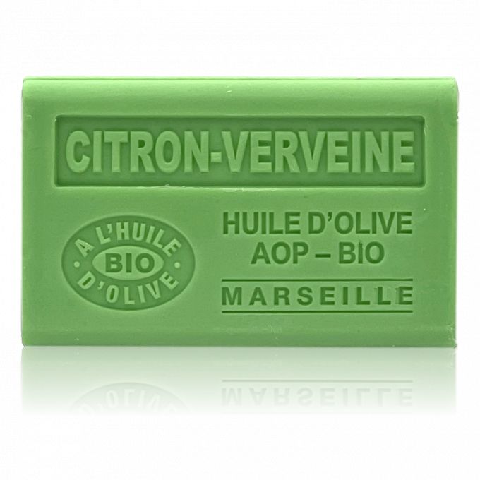 SAVON CITRON VERVEINE HUILE D'OLIVE BIO 125GR