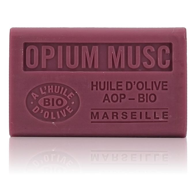 SAVON À L'HUILE D'OLIVE BIO OPIUM MUSC 