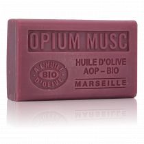 SAVON À L'HUILE D'OLIVE BIO OPIUM MUSC 