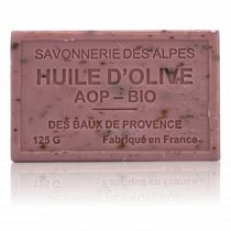 SAVON ROSE PETALES EXFOLIANT HUILE D'OLIVE BIO 125GR