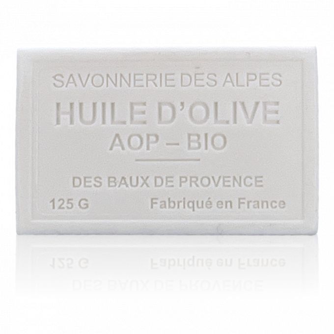 SAVON MUSC BLANC HUILE D'OLIVE BIO 125GR