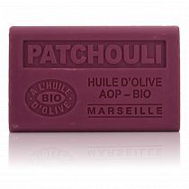 SAVON À L'HUILE D'OLIVE AOP-BIO PATCHOULI 