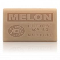 SAVON À L'HUILE D'OLIVE AOP-BIO MELON 