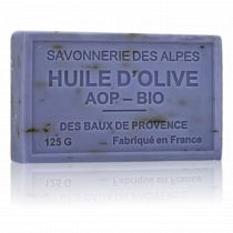 SAVON LAVANDE AVEC FLEURS HUILE D'OLIVE BIO 125GR