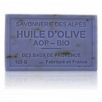 SAVON LAVANDE AVEC FLEURS HUILE D'OLIVE BIO 125GR