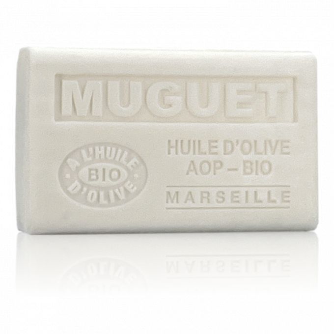 SAVON MUGUET HUILE D'OLIVE BIO 125GR