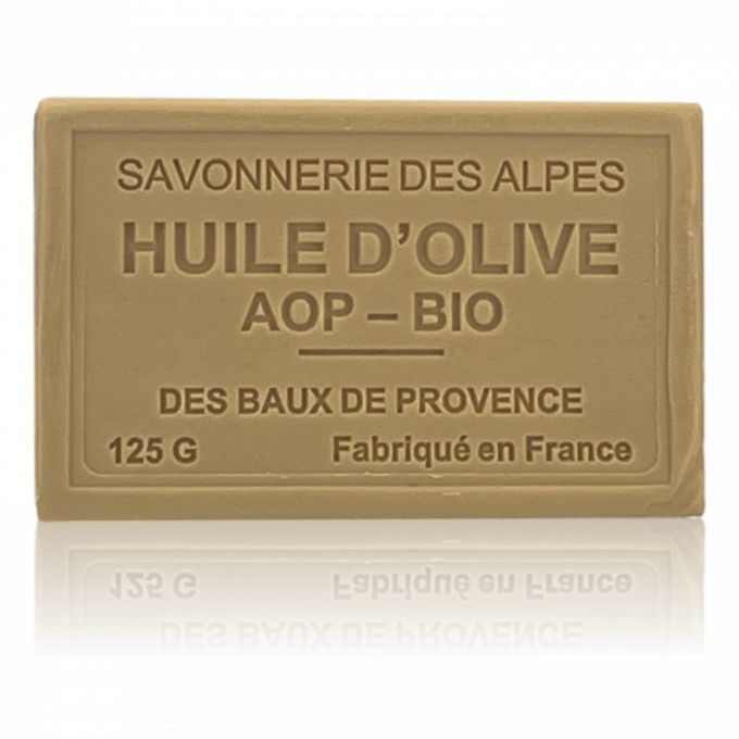 SAVON À L'HUILE D'OLIVE AOP-BIO MIEL AMANDE 