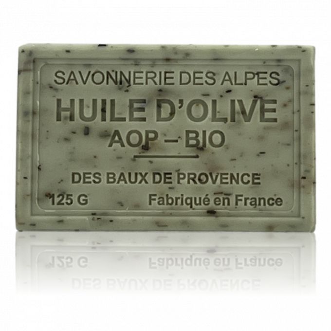 SAVON THYM EXFOLIANT HUILE D'OLIVE BIO 125GR