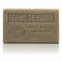 SAVON PEPINS DE RAISIN EXFOLIANT HUILE D'OLIVE BIO 125GR