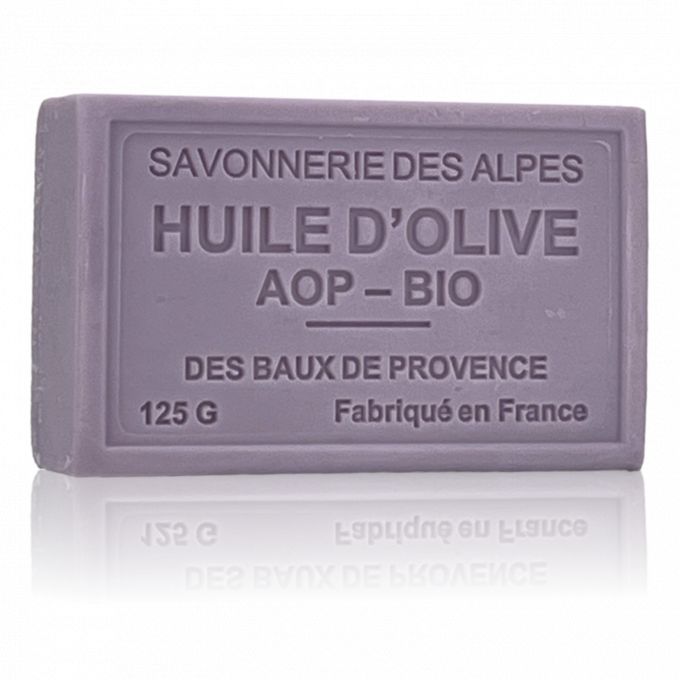 SAVON VIOLETTE HUILE D'OLIVE BIO 125GR