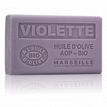 SAVON VIOLETTE HUILE D'OLIVE BIO 125GR