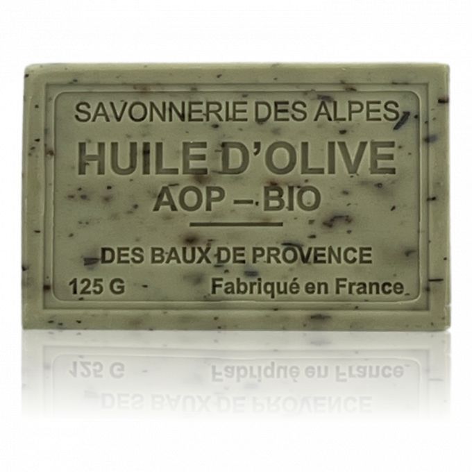 SAVON À L'HUILE D'OLIVE AOP-BIO HERBES DE PROVENCE EXFOLIANT