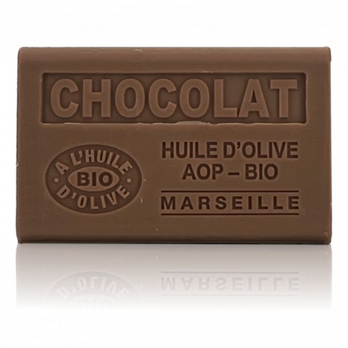 SAVON À L'HUILE D'OLIVE AOP-BIO CHOCOLAT