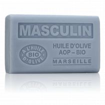 SAVON MASCULIN HUILE D'OLIVE BIO 125GR