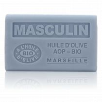 SAVON MASCULIN HUILE D'OLIVE BIO 125GR