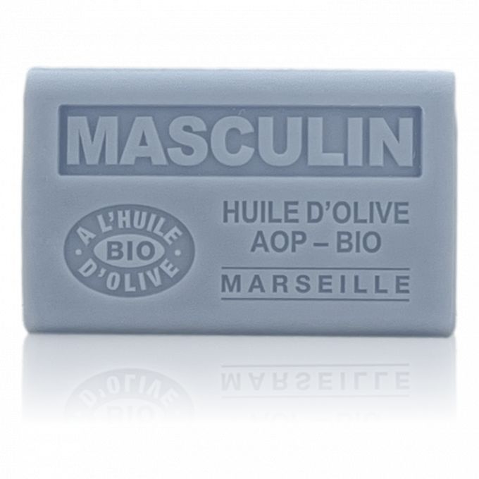 SAVON MASCULIN HUILE D'OLIVE BIO 125GR