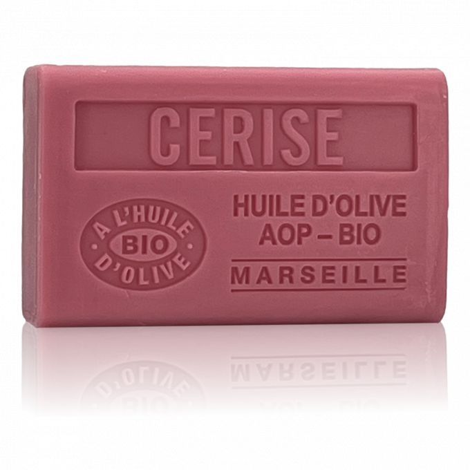 SAVON CERISE HUILE D'OLIVE BIO 125GR