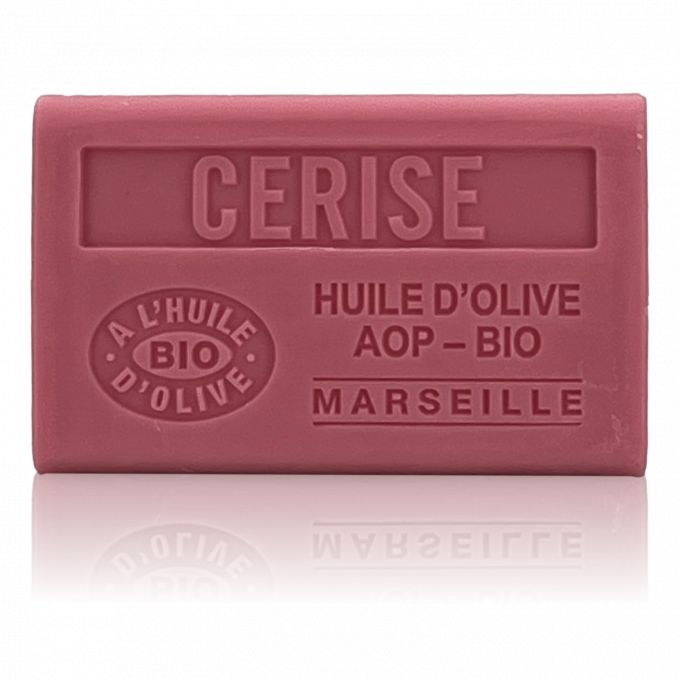 SAVON CERISE HUILE D'OLIVE BIO 125GR