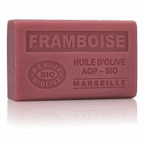 SAVON À L'HUILE D'OLIVE AOP-BIO FRAMBOISE