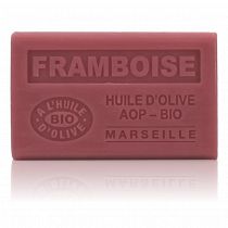 SAVON À L'HUILE D'OLIVE AOP-BIO FRAMBOISE