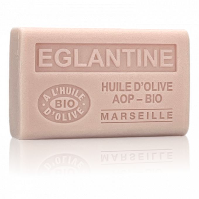 SAVON EGLANTINE HUILE D'OLIVE BIO 125GR