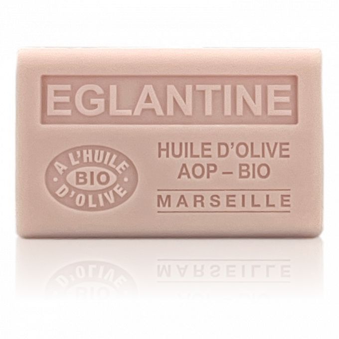 SAVON EGLANTINE HUILE D'OLIVE BIO 125GR