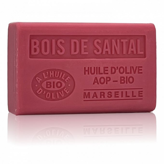 SAVON À L'HUILE D'OLIVE AOP-BIO BOIS DE SANTAL 