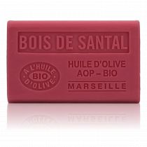 SAVON BOIS DE SANTAL HUILE D'OLIVE BIO 125GR